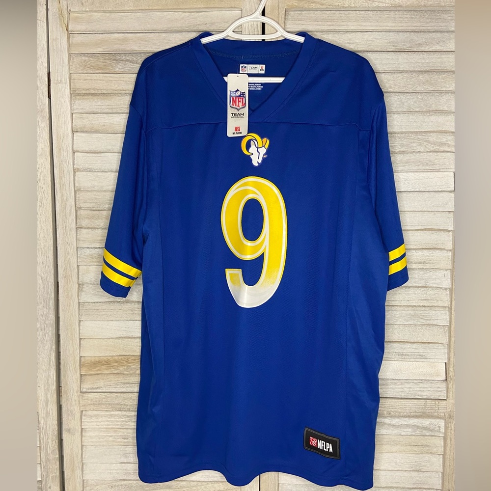 Nike NFL LA Rams Vapor Untouchable Stafford #9 Blue Football Jersey Men SZ XL
